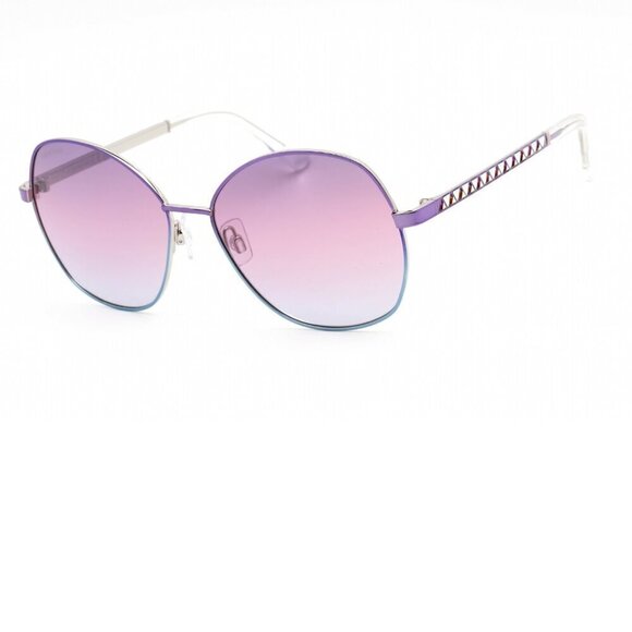 Swarovski Accessories - Swarovski Pastel Gradient round metal Sunglasses brand new in case